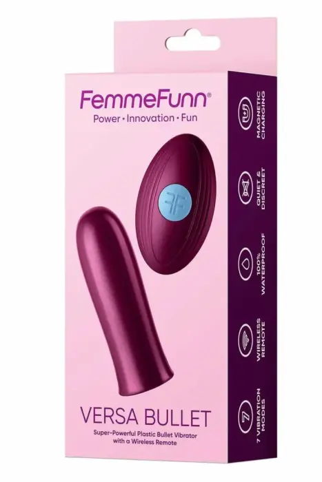 Вибропуля FemmeFunn Versa Bullet – 8.1 cm (3.2″) – розовый
