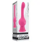 Evolved Gyro Vibe – laetav vibreeriv silikoondildo iminapaga – roosa – 19 cm — Foto 7