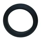 LEVELZ Wide O Silicone Cock Ring – 30 mm – Black — Photo 4