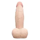 b-Vibe Slipskin apimties dildo – 15.4 cm (6.1″) – Kūno spalva Photo