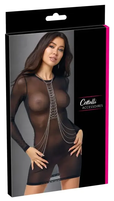 Cottelli ACCESSOIRES цепочка для тела – серебряная