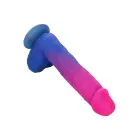 Ombre Hombre vibrējošs dildo – 23 cm (9″) – Rozā — Foto 12