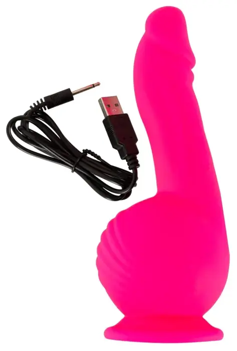 Sweet Smile jaudīgs vibrators – 19 cm (7.5″) – rozā Foto 9