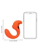 G-Spot Vibrator with Clitoral Pulse Wave - Orange — Photo 9