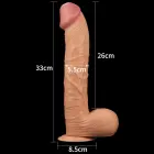 Lovetoy Legendary King Sized – reālistisks dildo ar sēkliniekiem un piesūcekni – 30,5 cm — Foto 7