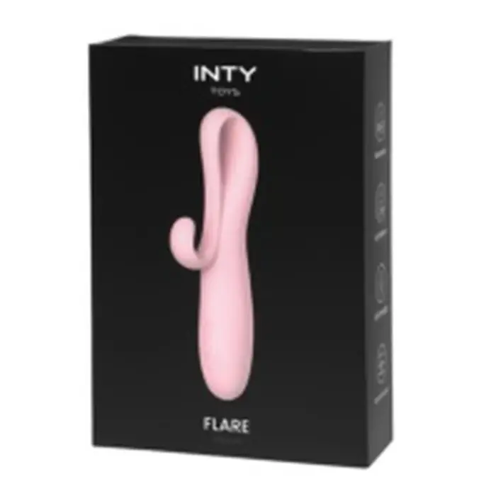 INTY Toys Flare vibraator – 15.6 cm (6.1″) – roosa