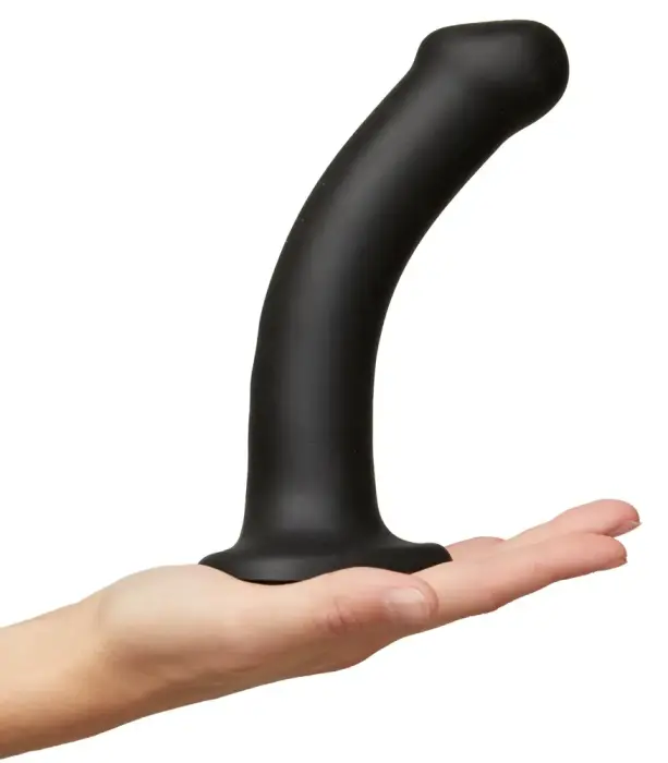 Semi-Realistic Dildo – 18 cm – Black Photo