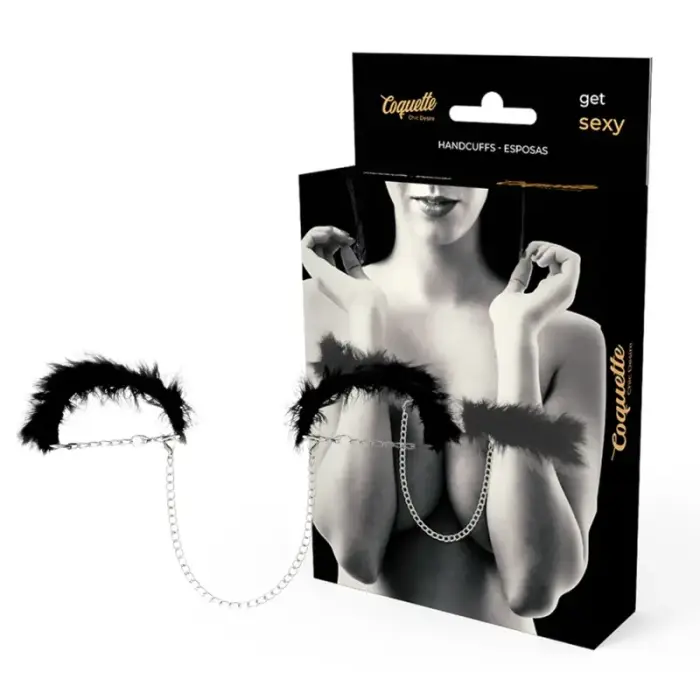 Coquette Chic Desire Deluxe металлические наручники – серебряные