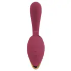 Javida divfunkciju vibrators ar laizīšanas stimulatoru – 20.6 cm – rozā — Foto 3