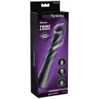AFE Twist Ecstacy rotējošs spirālveida anālais vibrators – 24.1 cm – Melns — Foto 1