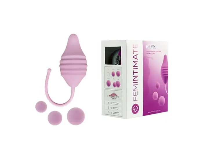 Pelvix силиконовые шарики Кегеля – розовые Фото num