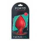 FORTO F-63 Rattler Spade Plug – L – Red — Photo 1