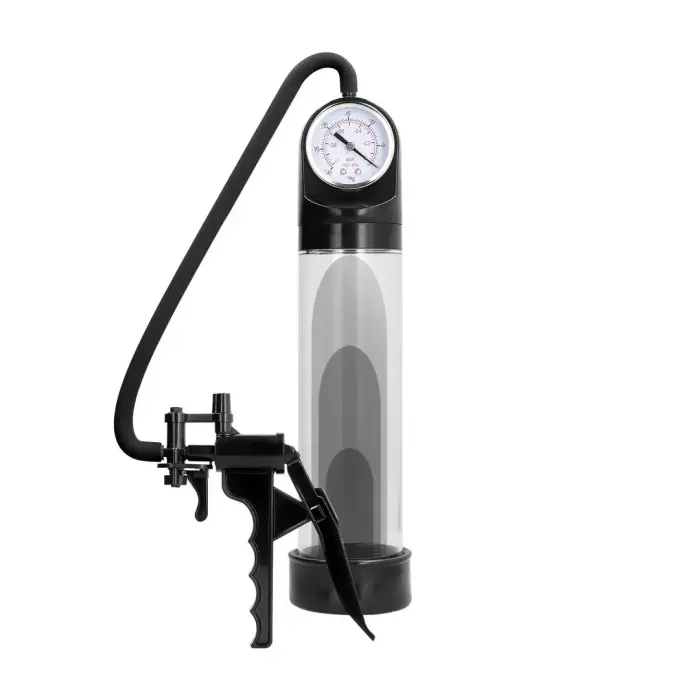 Pumped Elite Vacuum System Black with Advanced PSI Gauge 20 cm