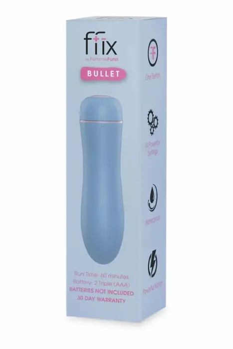 FemmeFunn FFIX Bullet mini vibrators – 11.2 cm (4.4″) – zils