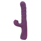 Javida 3 Function Rabbit Vibrator with Thrusting and Knocking Function – 24 cm (9.3″) – Pink — Photo 4