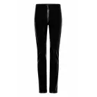 Guilty Pleasure Golden Glint Pants – Datex pieguļošas bikses ar zelta priekšējo rāvējslēdzēju – melnas – Izmērs: XL — Foto 4