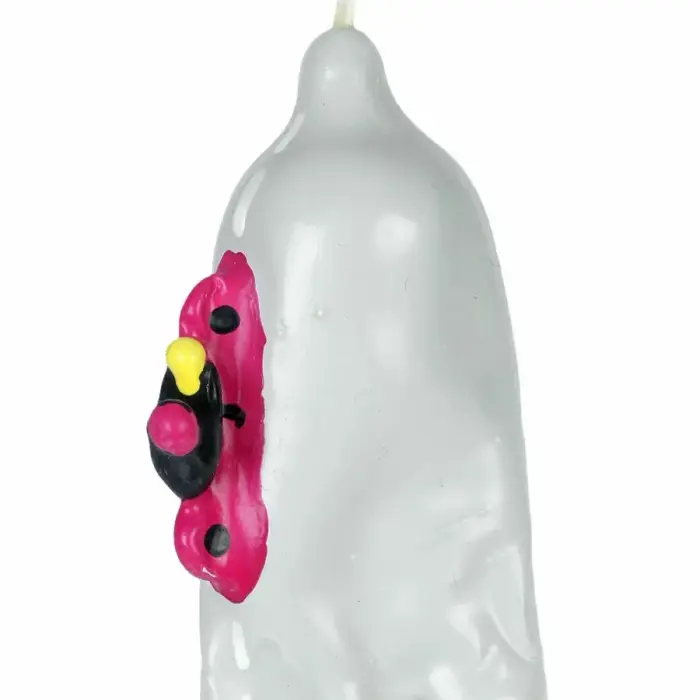 CONDOMERIE расписанный вручную декоративный презерватив – Мотоцикл – XL