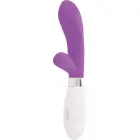 Dorcel Glossy Jackson Rabbit – вибратор-кролик с двойным мотором – 10 режимов, силикон – фиолетовый – 12 см — Фото 3