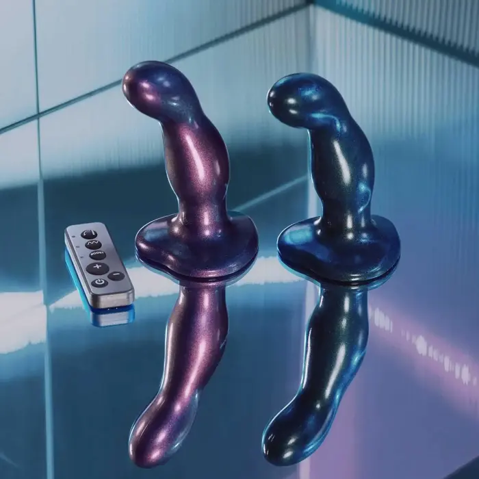 Strap-on-me Fingering & Vibrating Dildo – с пультом – фиолетовый – M