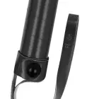 Fetish Submissive dirbtinės odos jojimo botaginė 28 cm – juoda — Nuotrauka 4