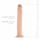 Real Fantasy Shawn XL Silicone Dildo with Suction Base – 24 cm (9.4″) – Skin — Photo 4
