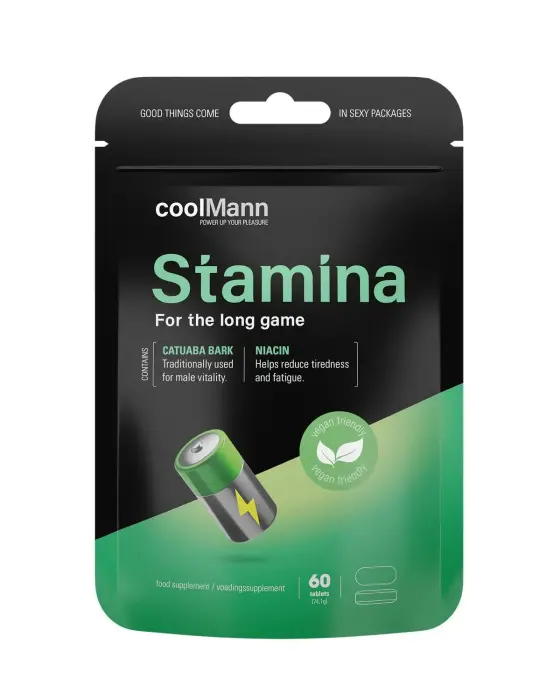 CoolMann STAMINA Пищевая добавка – 60 таблеток