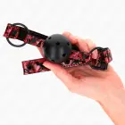 KINK Model 2 Diamond Pattern Ball Gag 4.5cm – Black — Photo 3