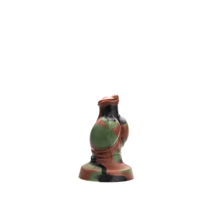 Kiotos Revolt Green Army 03 Medium – silikona dildo – 13,5 cm