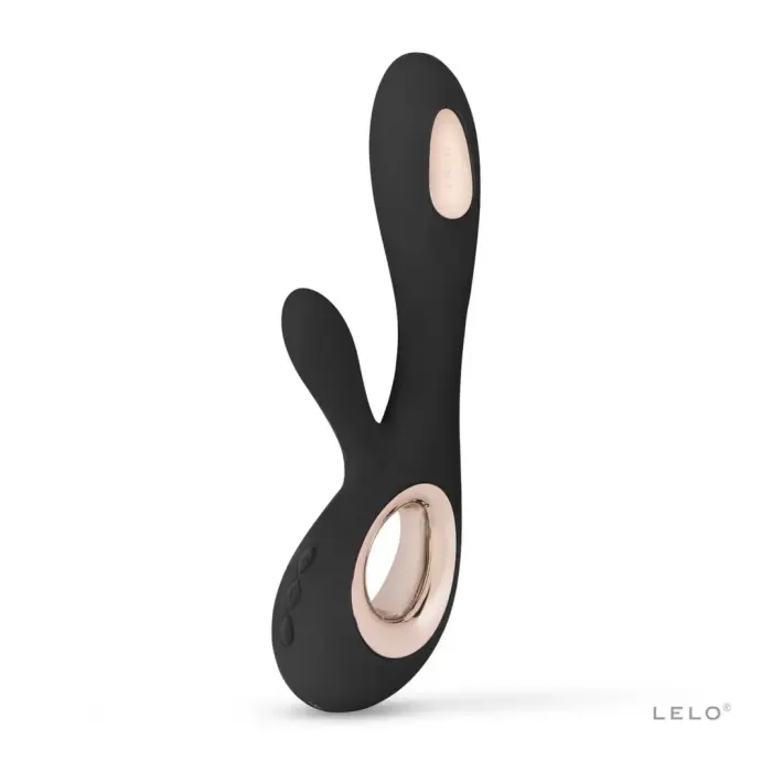 LELO Soraya Wave двойной вибратор – 21.8 см (8.6″) – черный
