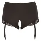 Strappy Crotchless Briefs – Black – 3 XL — Photo 6