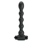 MR PLAY vibrējošs anālais spraudnis ar 10 funkcijām – M – melns — Foto 2