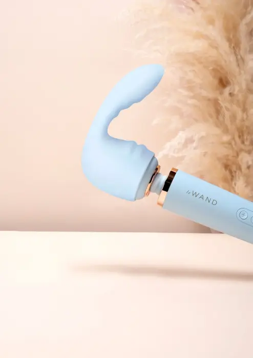 Le Wand Flexi Head Attachment – Blue Photo