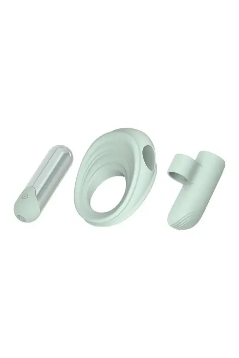 GLAM 3-IN-1 Play Kit вибропуля – 7 cm (2.75″) – розовый