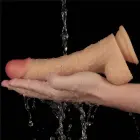 LoveToy Power Basics Cock – vibrating realistic dildo – 8.5" – 10 modes — Photo 3