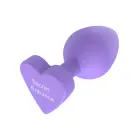 Slepenās ieejas anālais spraudnis – līdz 7 cm – Violets — Foto 4
