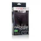 Packer Gear – bokserių strap-on diržai su O žiedu – juodi — Nuotrauka 1
