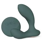 LELO Hugo 2 tālvadības intīmās labsajūtas ierīce – 107 mm – Zaļš — Foto 1