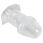 ANOS analinis kištukas su tuneliu – 10.2 cm (4″) – Skaidrus Photo