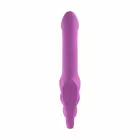 Teazers Strapless topelt anaaltapp kaugjuhtimispuldiga – 18 cm – roosa — Foto 3