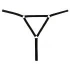 Cottelli Lingerie – paelstringid kristallide ja pärlite võrguga – must – S–L — Foto 6