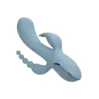 Triple Ecstasy Rabbit Vibrator – Grey — Photo 2