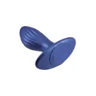 NMC 4.5 Inch Silicone Anal Plug – silicone plug with T-bar base – metallic blue – 11.4 cm — Photo 3
