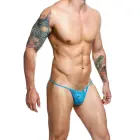 MOB Lace Thong – Aqua – L/XL — Photo 3