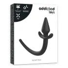 Addicted Toys Puppy Tail Silicone Plug – 7 cm – Black — Photo 6