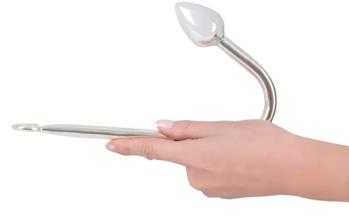 Bondage Hook analinis kištukas – 5.1 cm – Juodas Photo