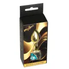 MyLove Toys Jewellery Gold širdies formos analinis kištukas – 7 cm – Mėlynas — Nuotrauka 8