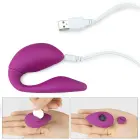 O-Sensual Double Rush vibratorius – 18 cm (7″) – rožinis — Nuotrauka 12