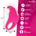 Moressa Brad Premium Silicone Rechargeable Intimate Ring – Pink — Photo 7
