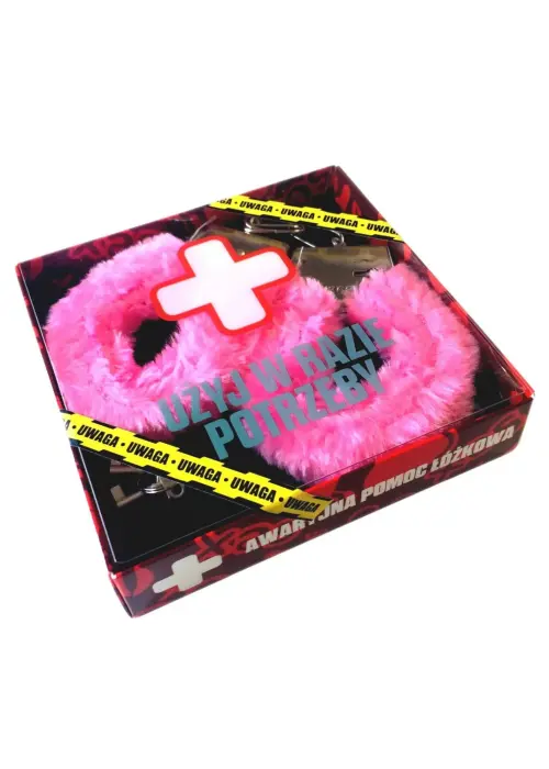 Kajdanki-Awaryjne Kajdanki Różowe Photo