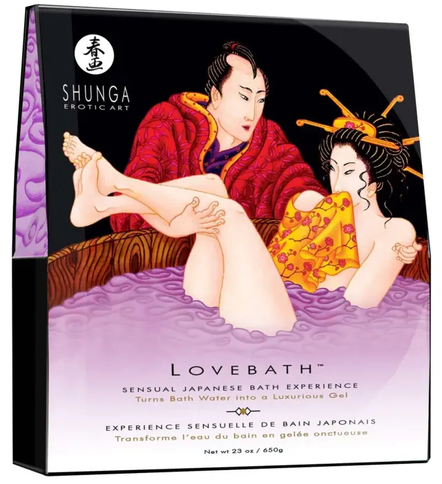 Shunga Lovebath Lotus Sensuel Erotic Bath Gel – 650 g Photo